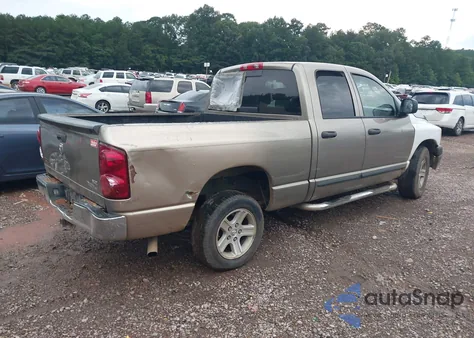 2007 Dodge Ram 1500 Slt from USA, damaged, VIN 1D7HA18P07J602933